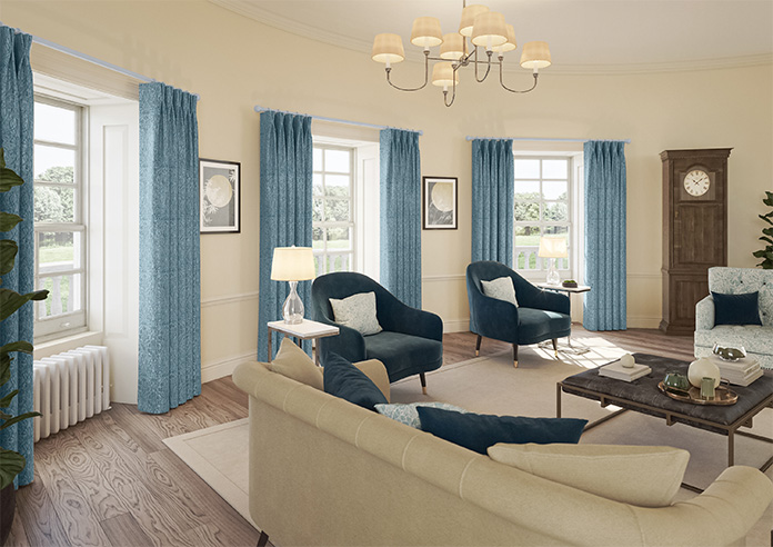 Tiverton, Verdigris - Made to Measure Curtains - Image 8